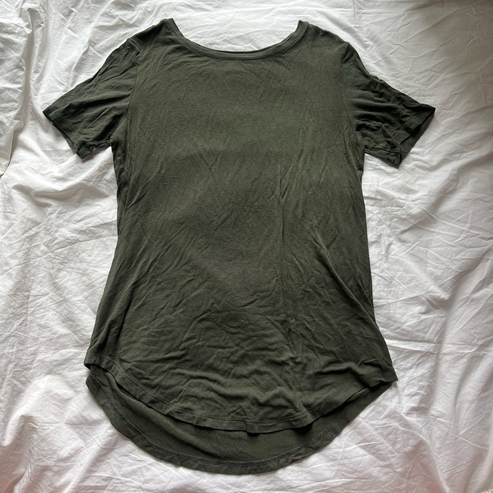 Old Navy High Neck Luxe Tee - Size XS